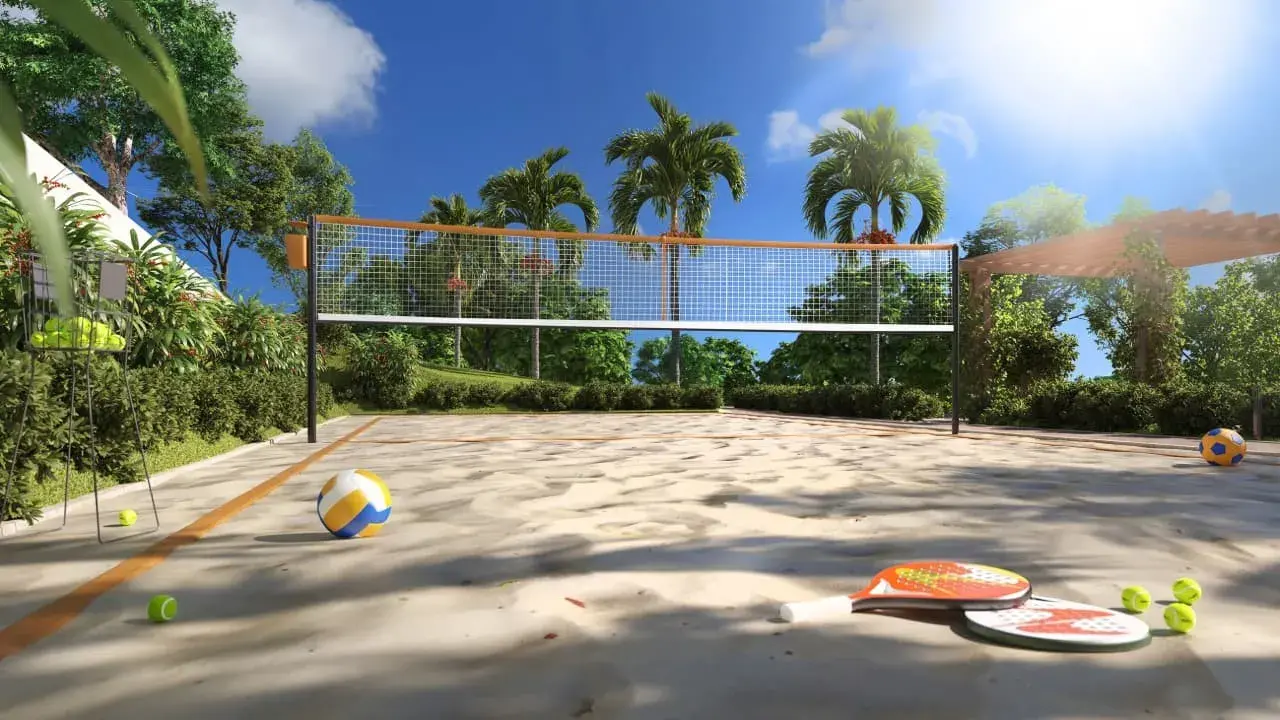 Quadra de Beach Tênis